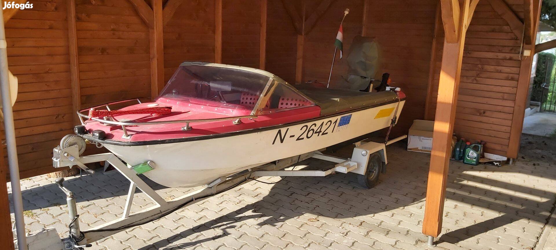 Ráckeveiek Figyelem! Túra és horgász hajó.Jogositvány nem kel!