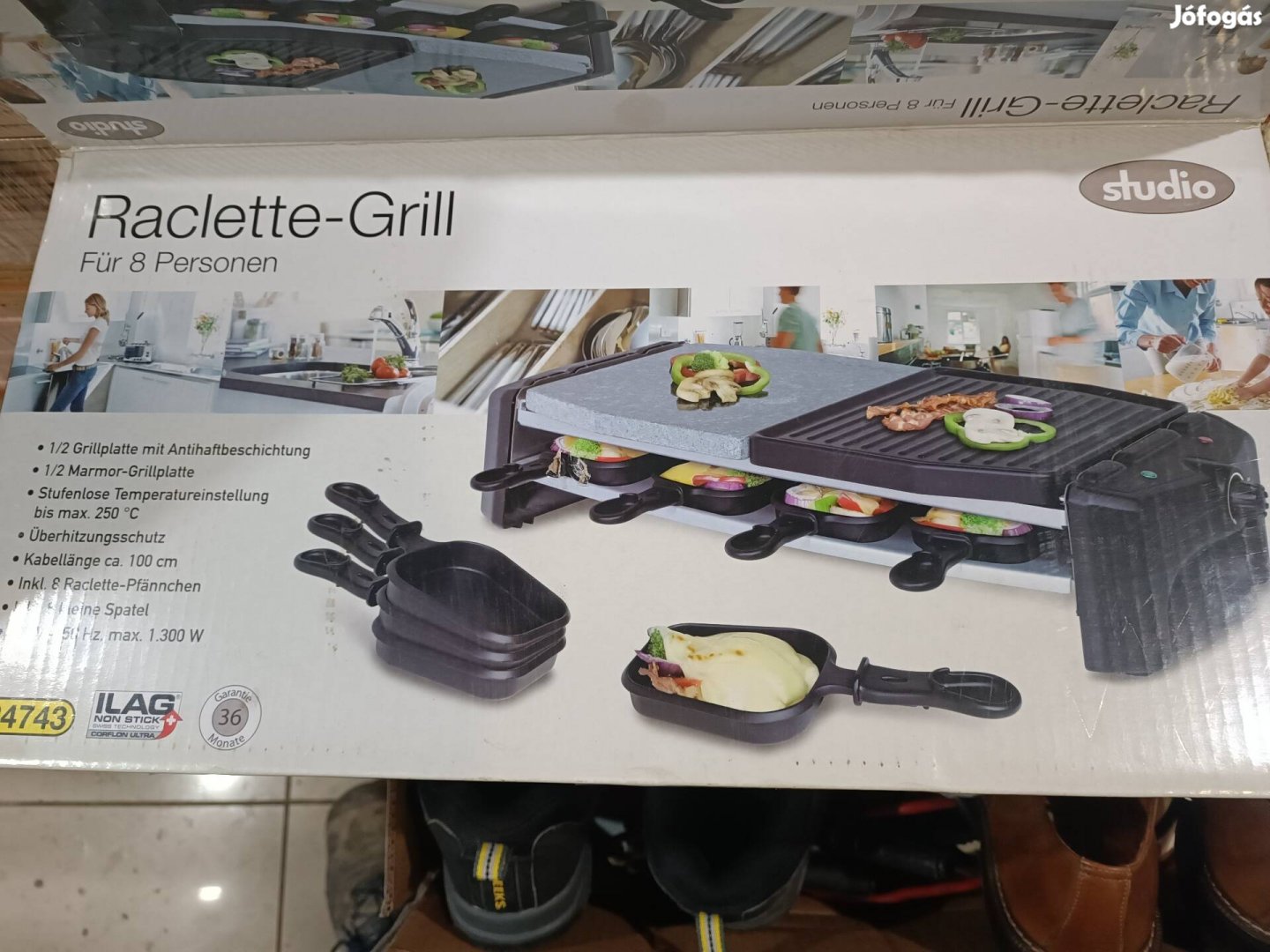 Raclette grill újszerű 