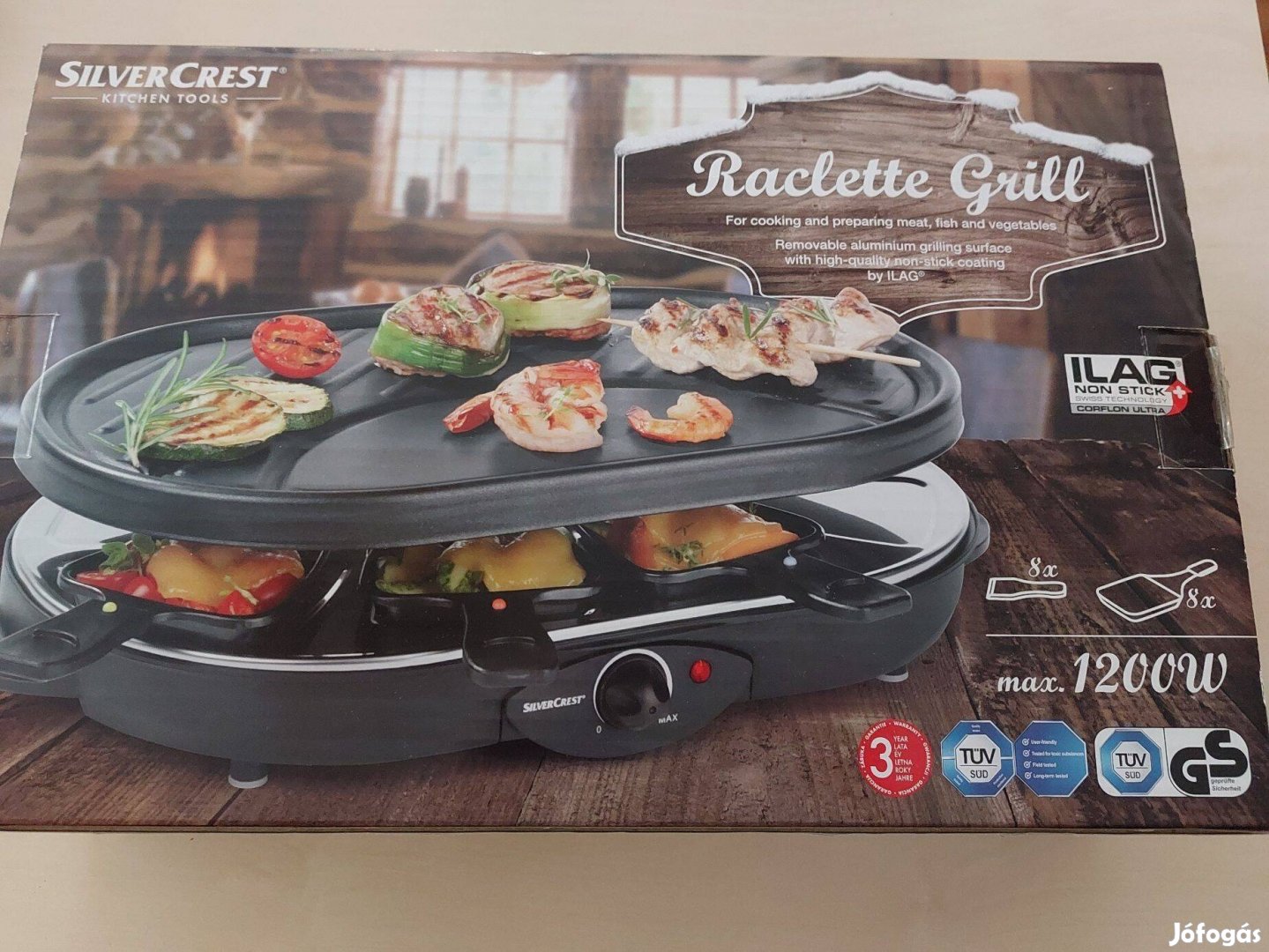 Raclette grill vadonatúj