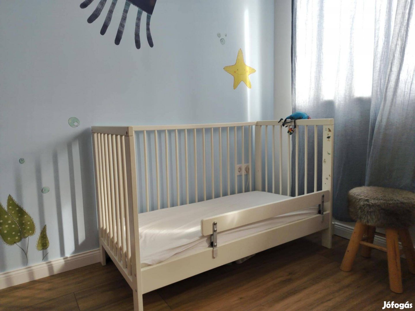 Rácsos ágy IKEA Gulliver