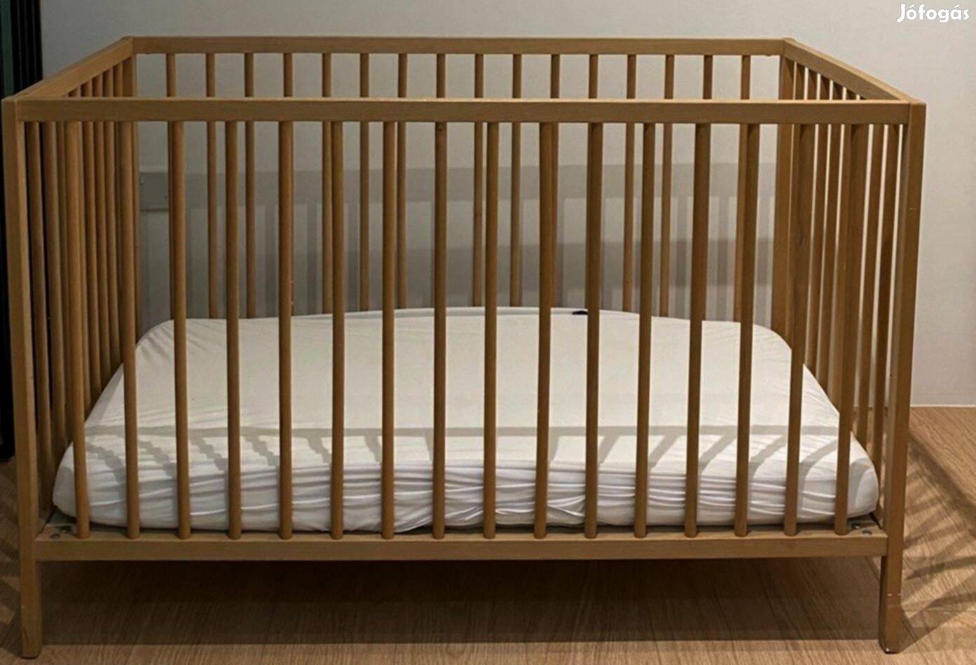 Rácsos ágy állítható matrac nélkül IKEA 60x120