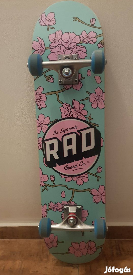 Rad Cherry Blossom Complete 7,5 Pink/Blu Új Gördeszka