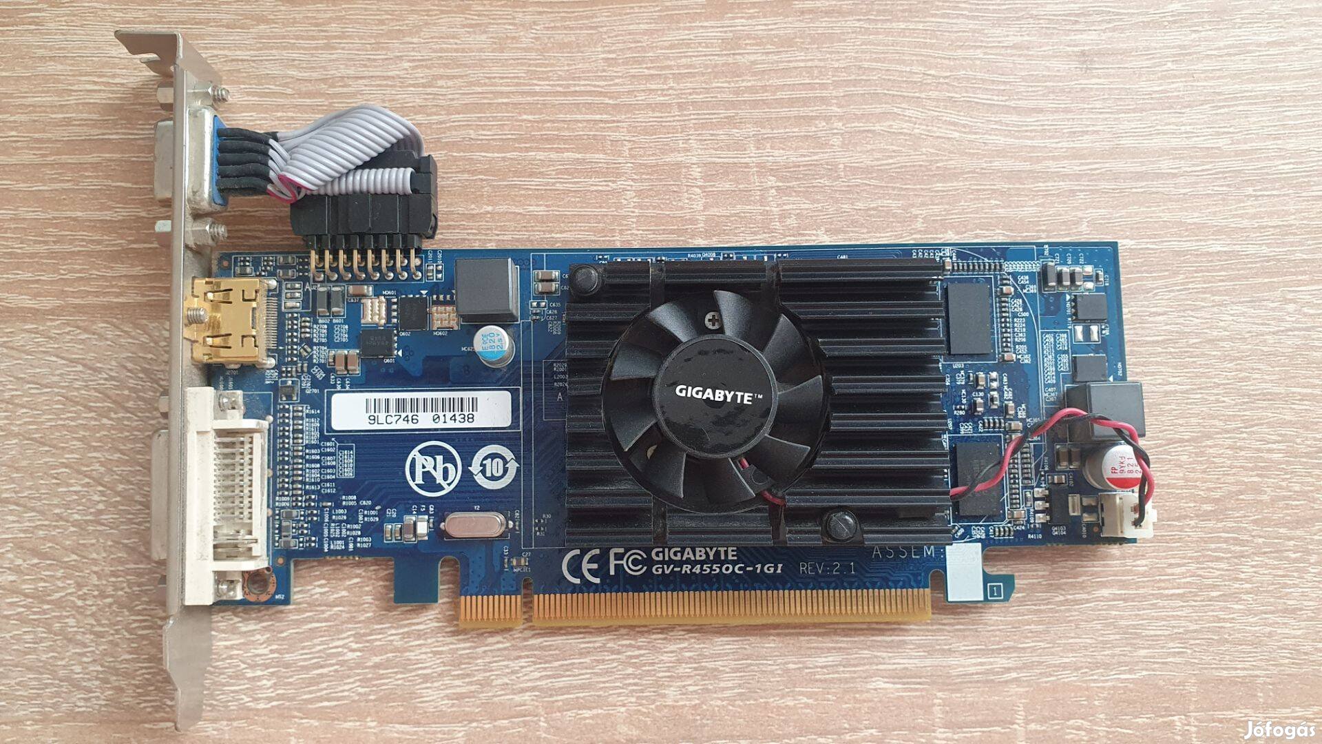 Radeon HD 4550 pcie videókártya