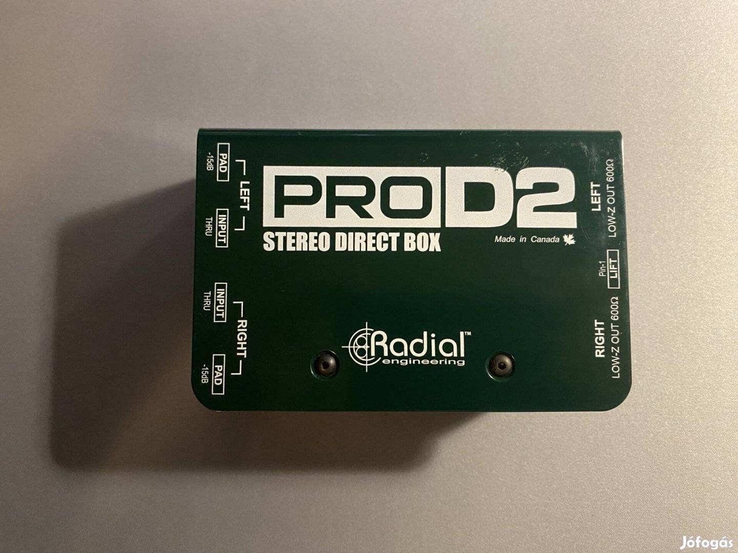 Radial Engineering Pro D2 - Stereo Direct Box