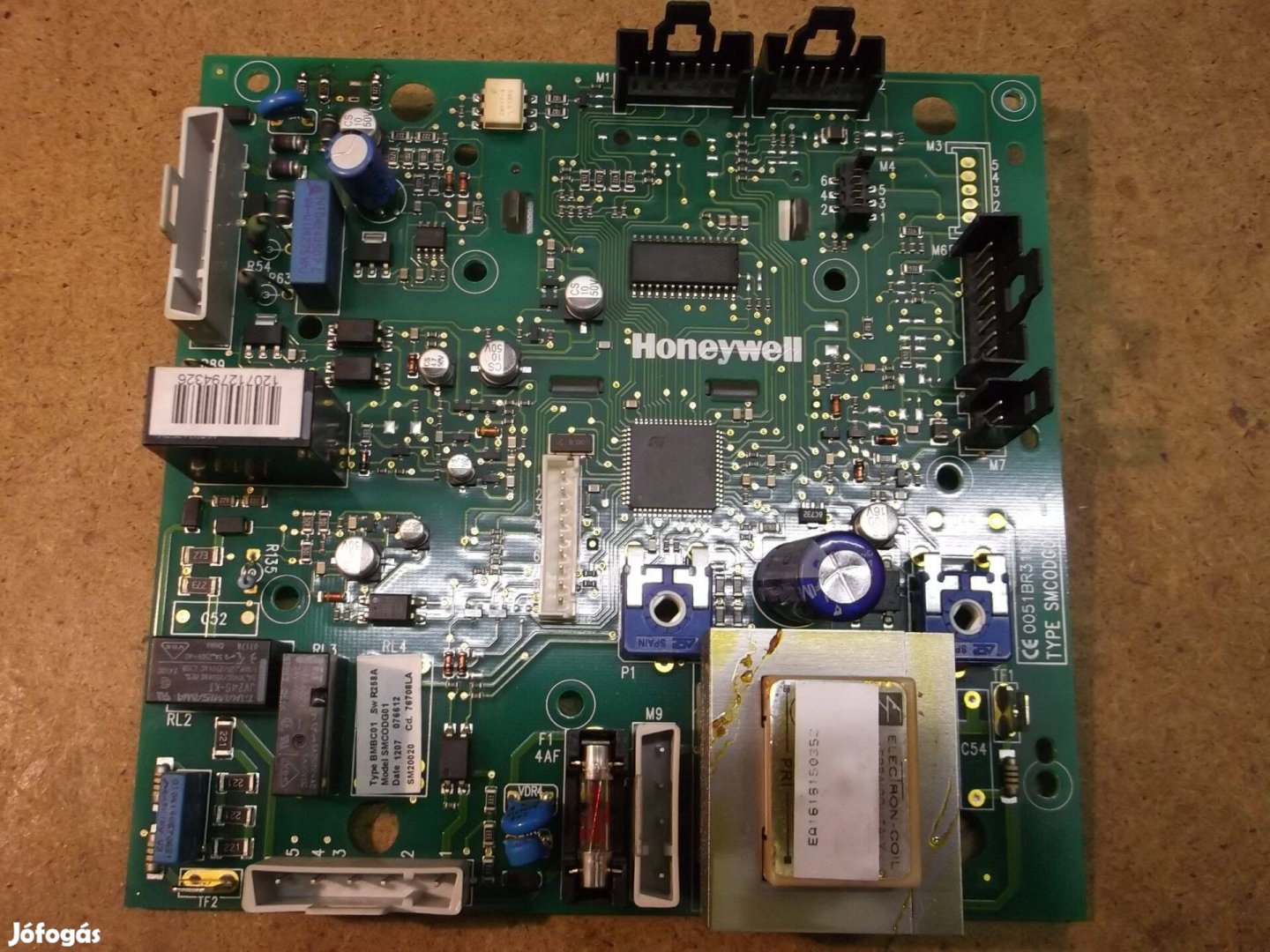 Radiant gázkazán kazán vezérlő panel elektronika