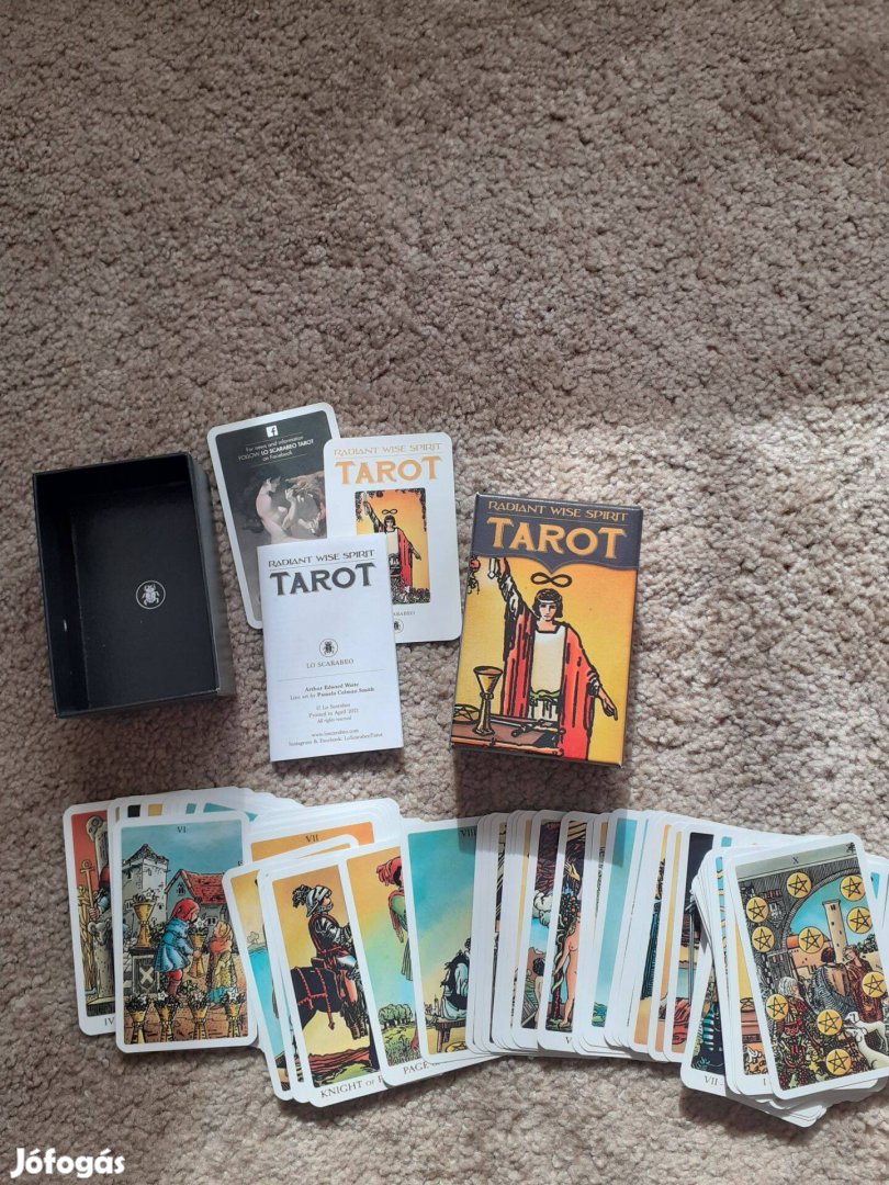 Radiant wise spirit mini tarot kártya jóskártya