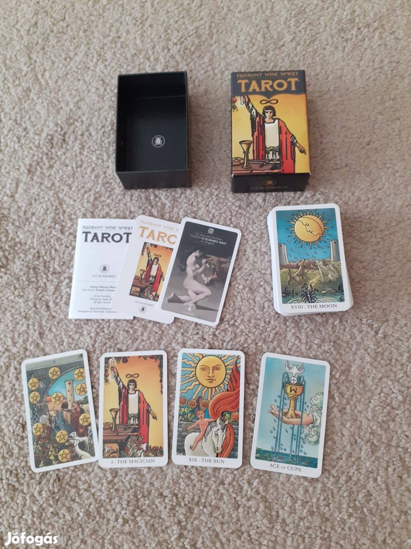 Radiant wise spirit mini tarot kártya jóskártya