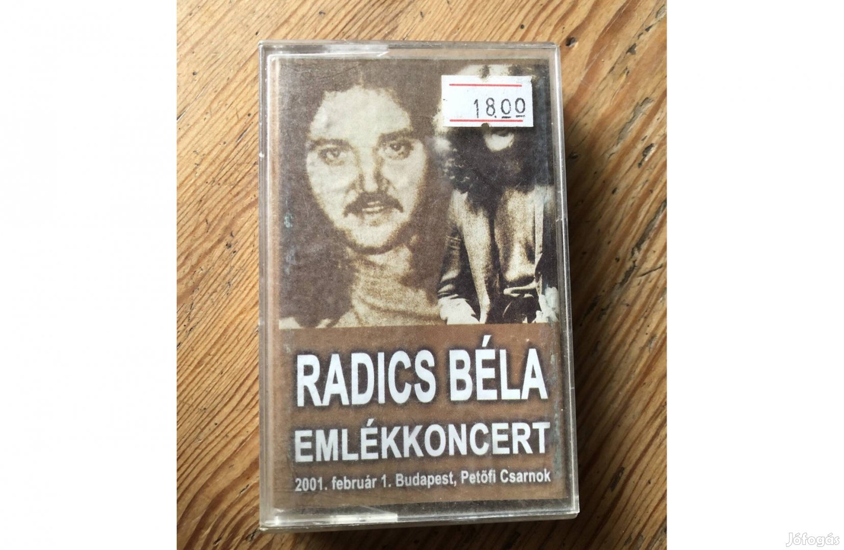 Radics Béla emlékkoncert kazetta 1000 Ft