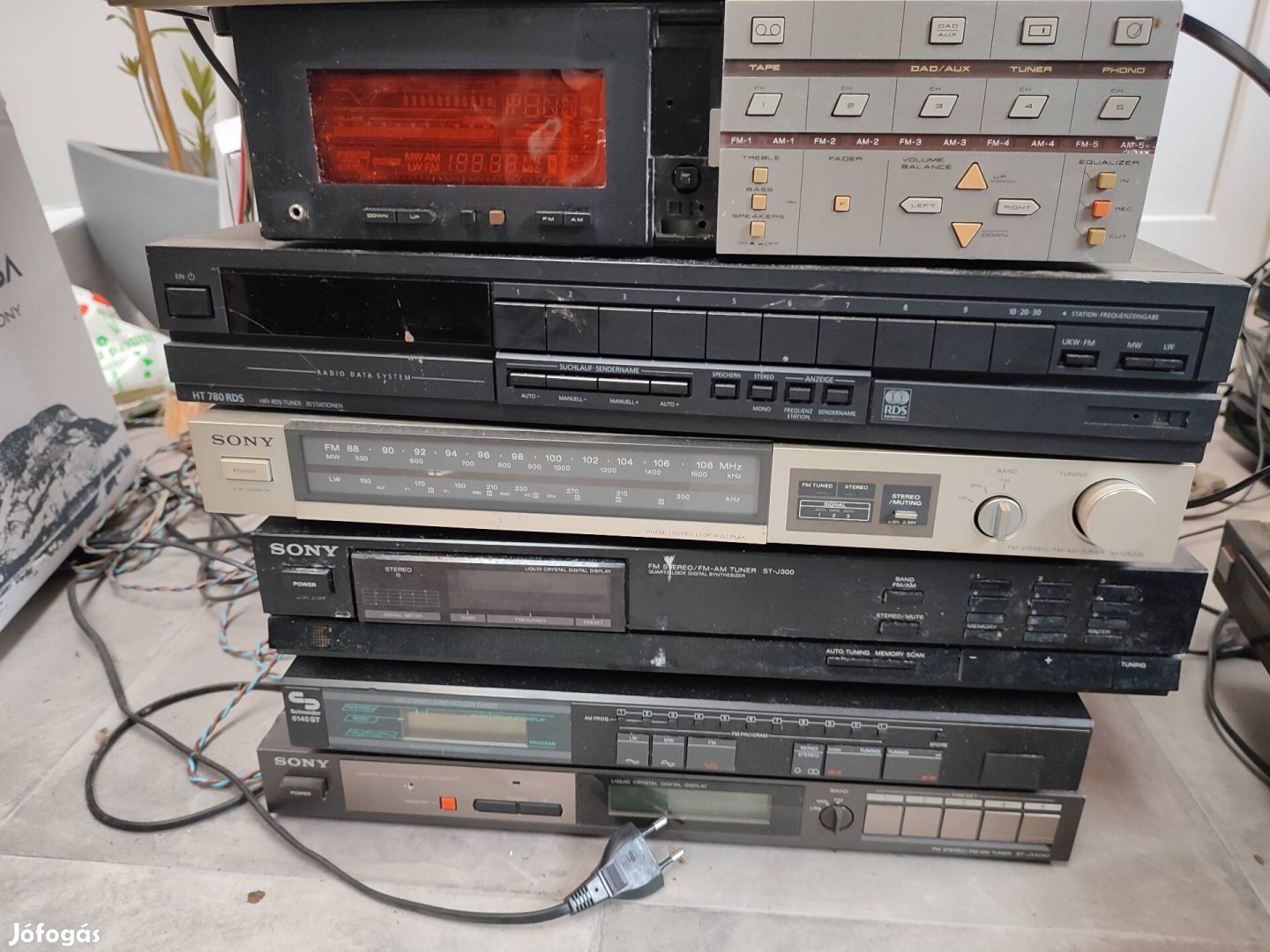 Rádió Tuner Kenwood, Sony, Tensai, JVC, Hitachi 