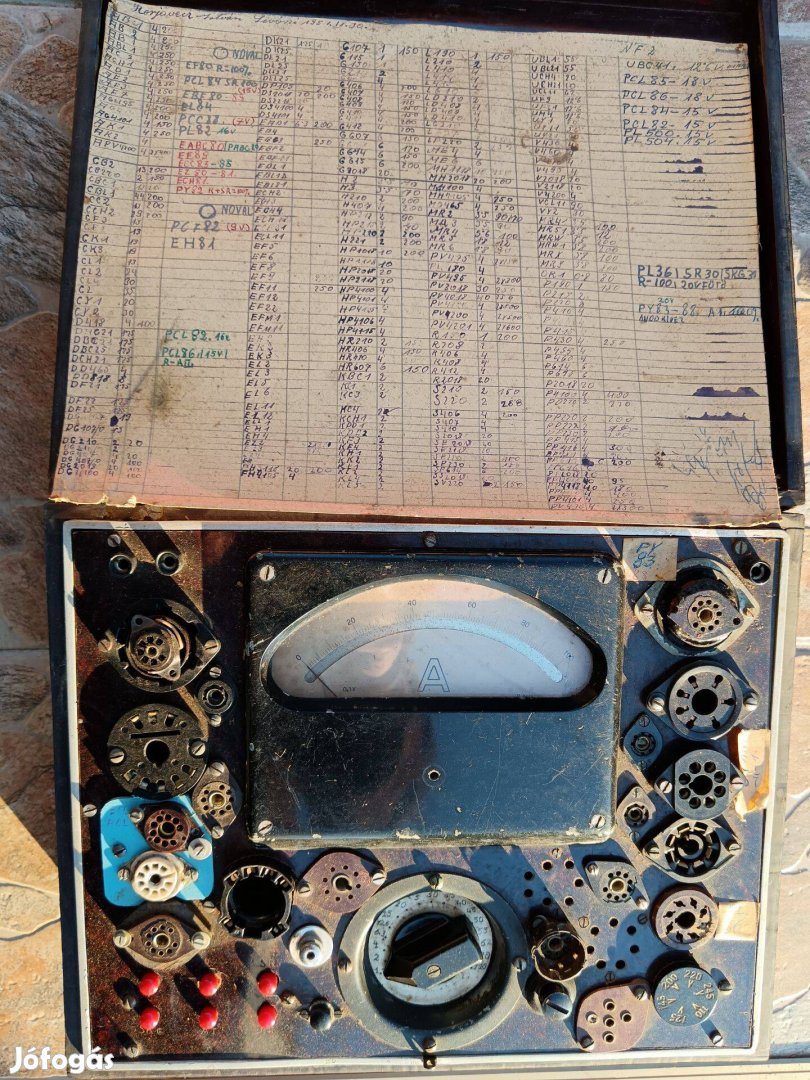 Rádió , tv , elektroncső teszter