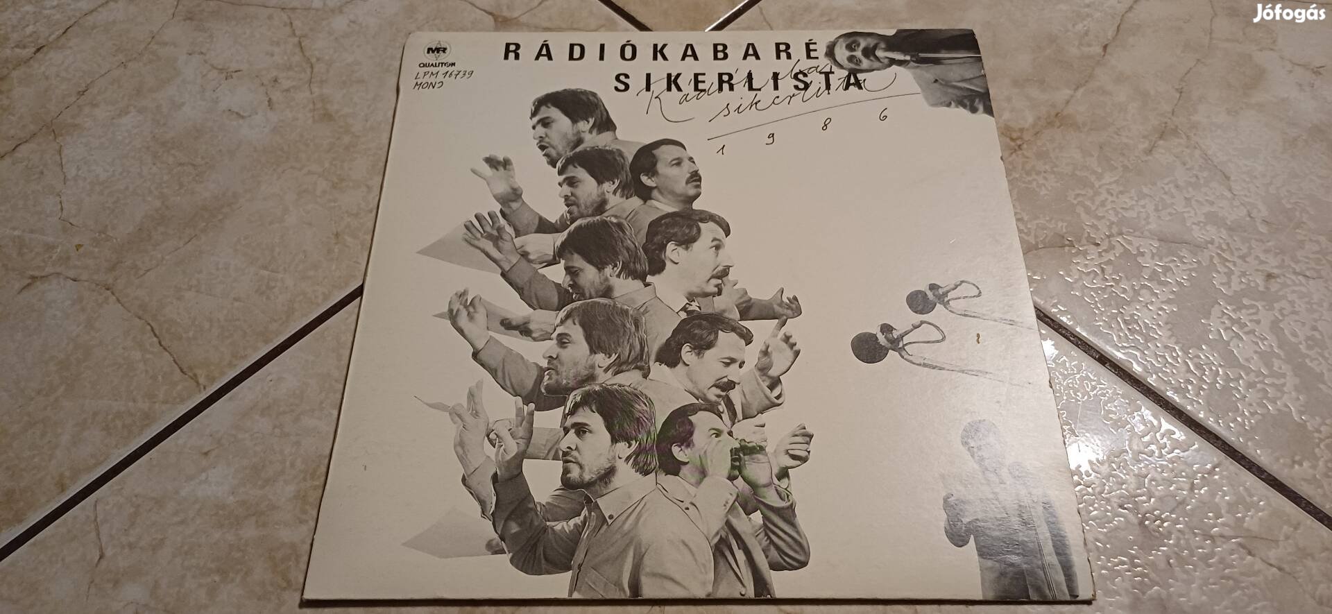 Rádiókabaré bakelit hanglemez