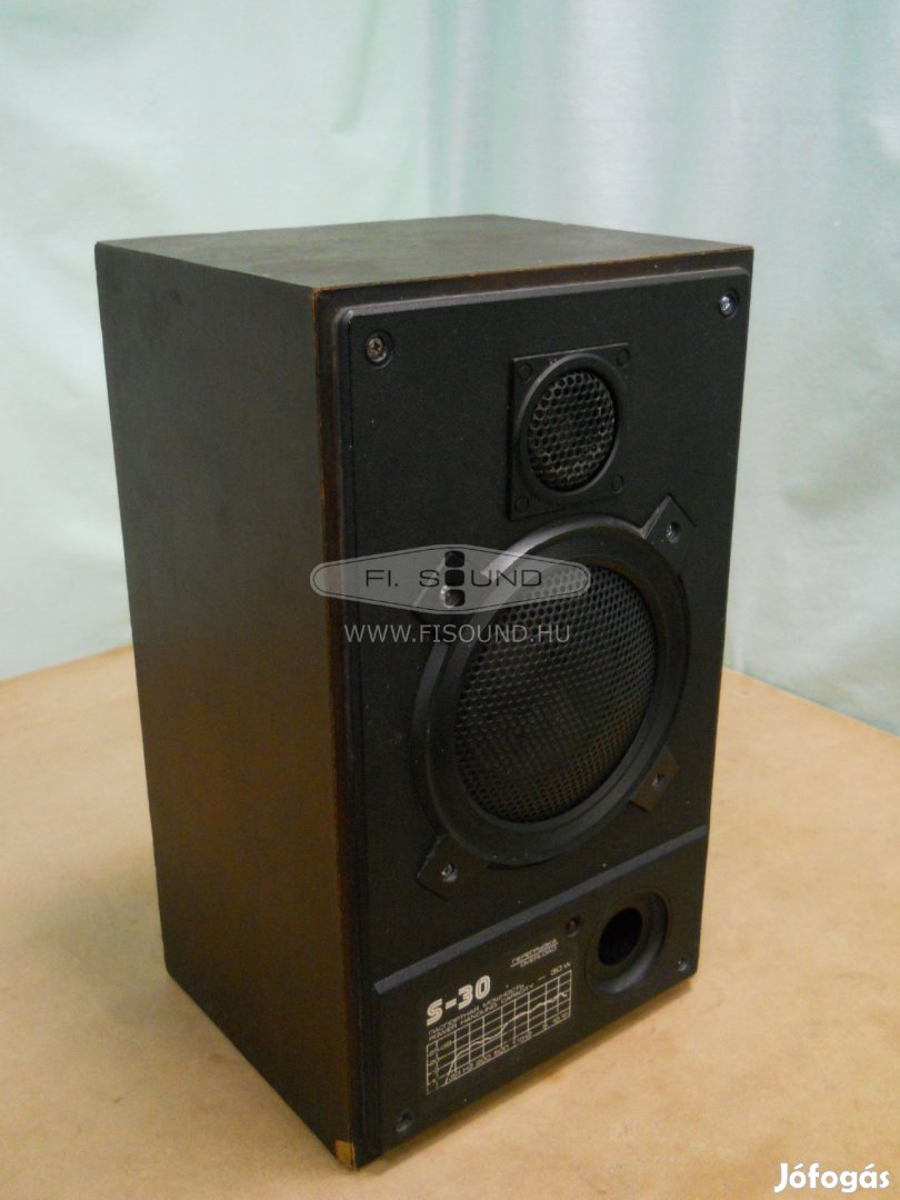 Radiotechnika S30-10AC-222 ,50W,8ohm,1db 2 utas hangfal 13cm-s