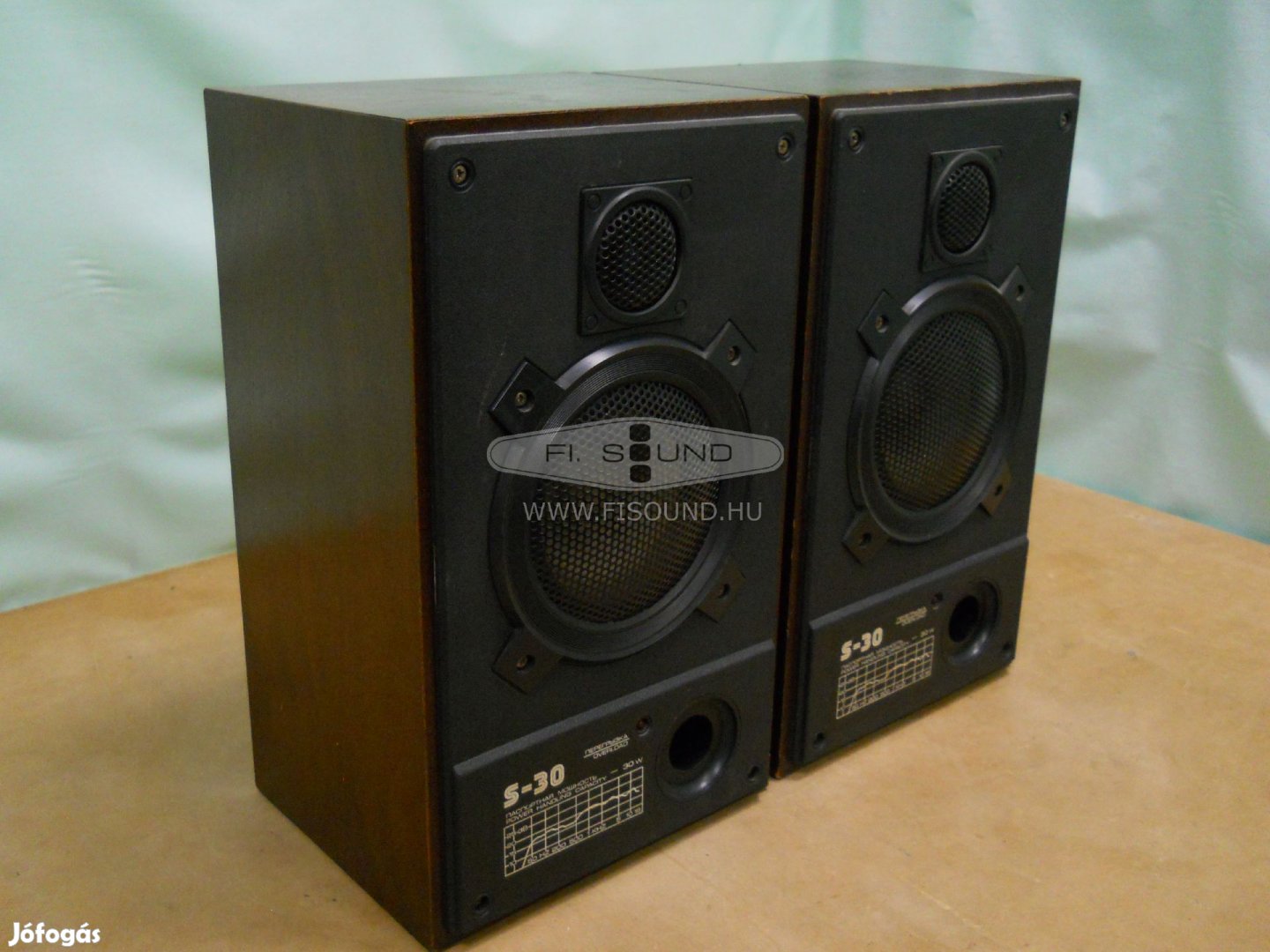 Radiotechnika S-30B ,(2.) 30W,8ohm,2 utas hangfal pár