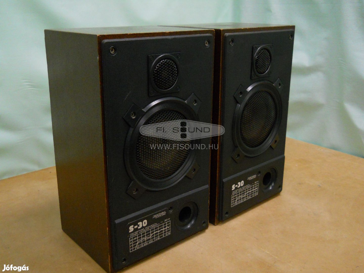 Radiotechnika S-30 ,(1.) 30W,8ohm,2 utas hangfal pár