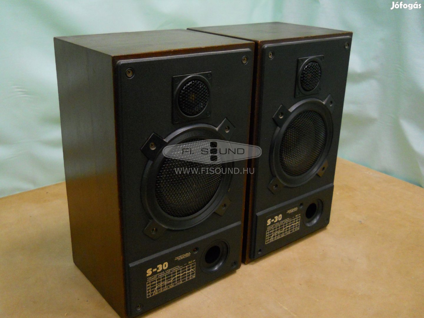 Radiotechnika S-30 ,(3.) 30W,8ohm,2 utas hangfal pár