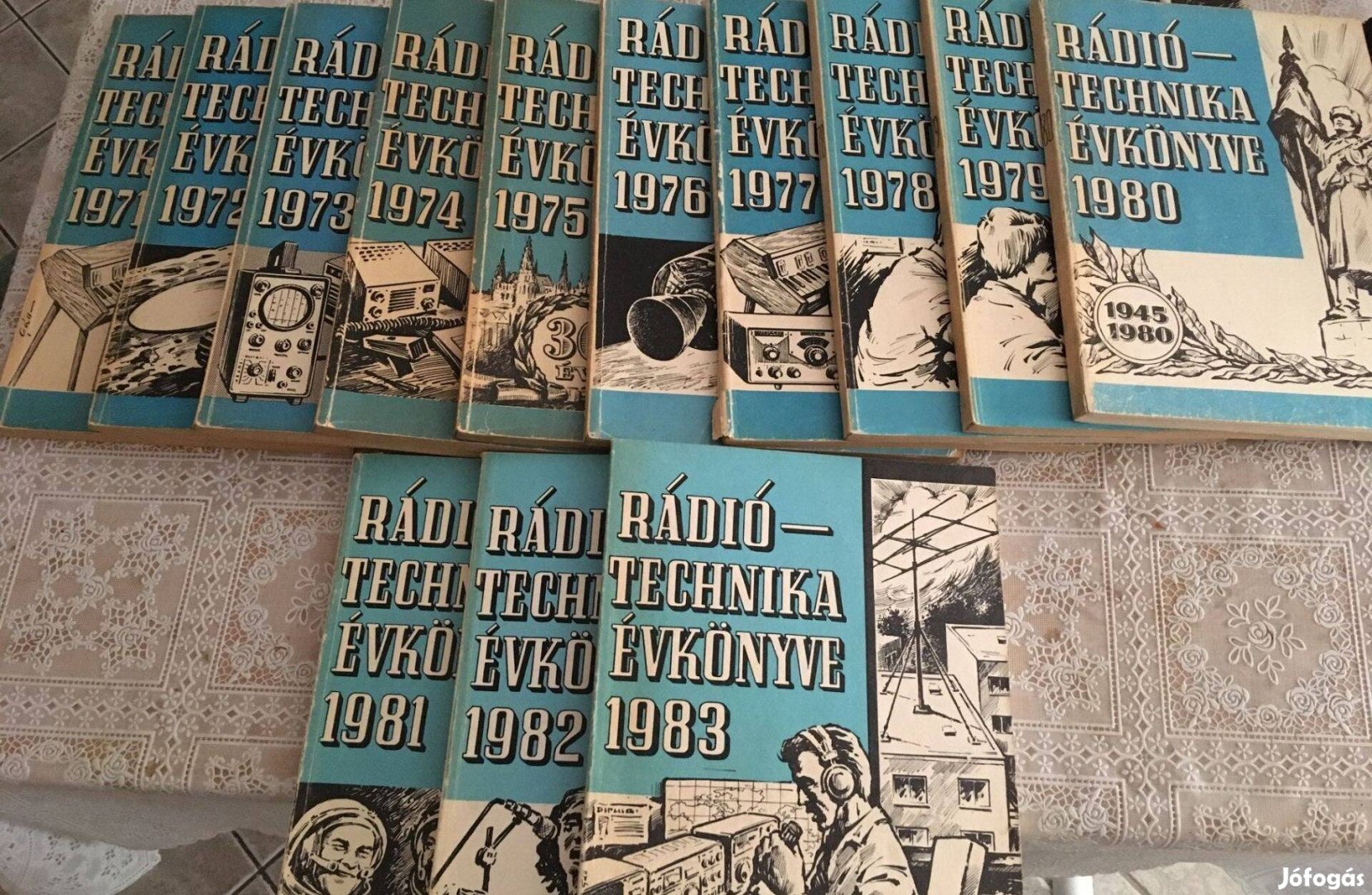 Rádiótechnika évkönyvek 1971 1983
