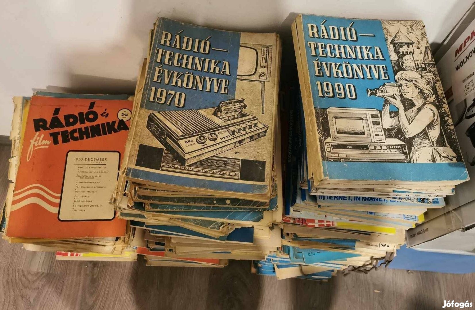 Rádiótechnika folyóiratok, évadok és évkönyvek