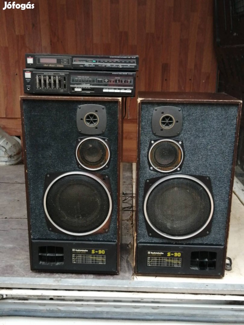 Radiotehnika S90 hangfalpár eladó 