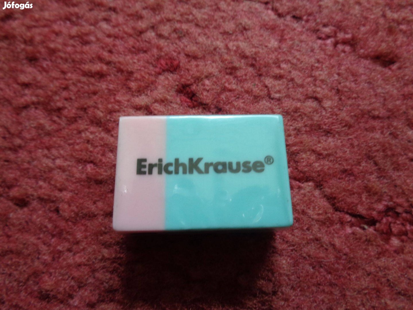 Radír Erich Krause kék-rózsaszín radír