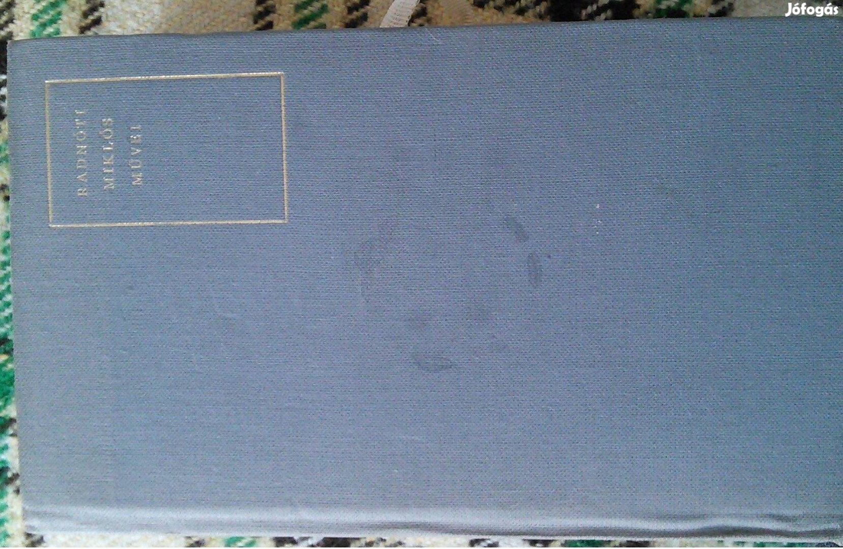 Radnóti Miklós művei versei versek