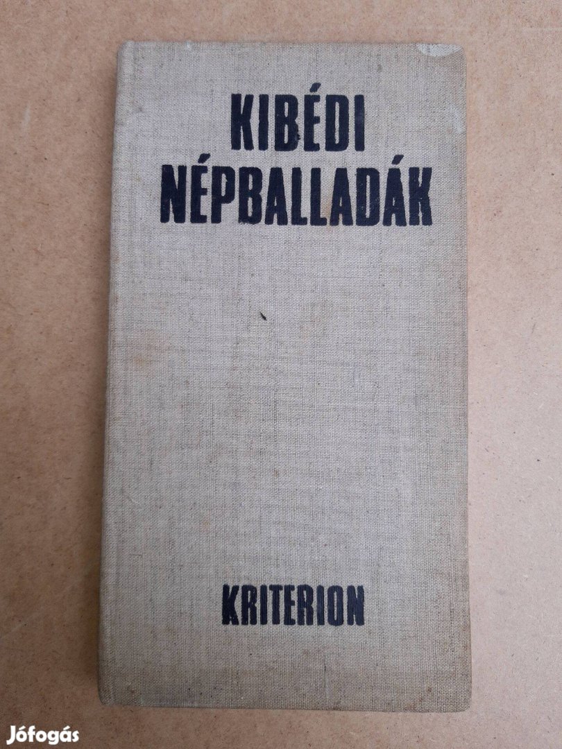 Ráduly János - Kibédi népballadák - Kriterion Kiadó, 1975