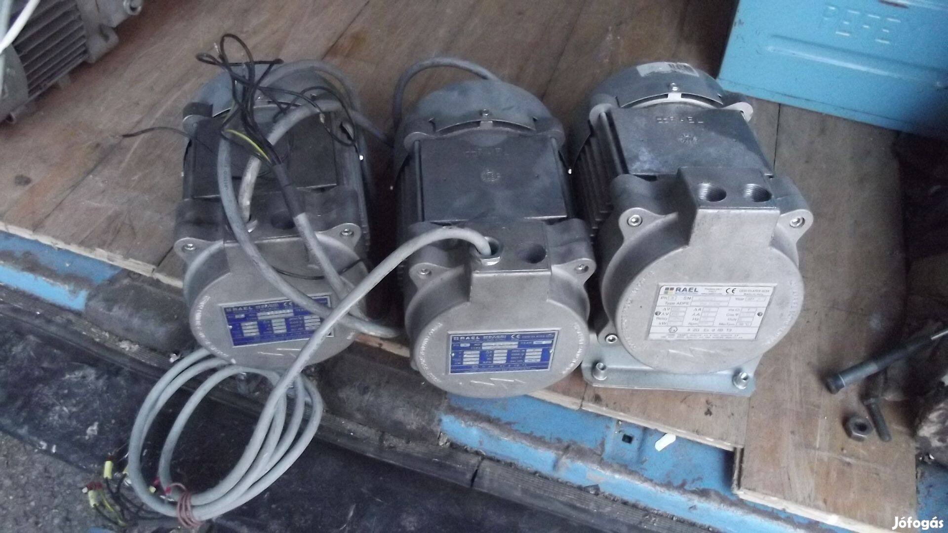 Rael V80 robbanásbiztos motor Adast üzemanyagkutakhoz
