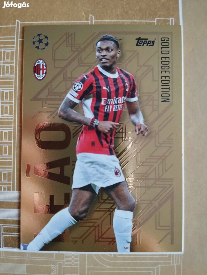 Rafael Leao (AC Milan) Gold Edge Bajnokok Ligája 2024/25 kártya