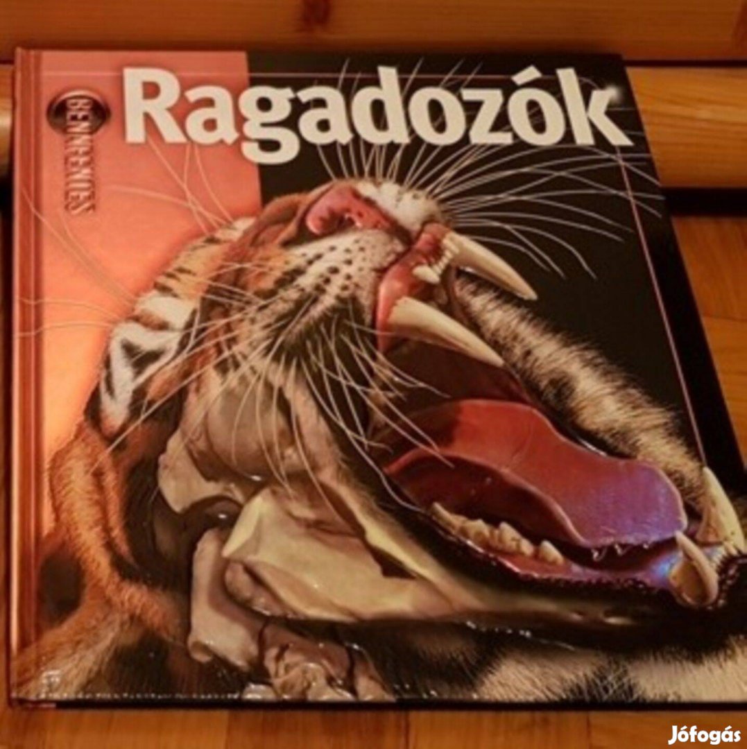 Ragadozók ismeretterjesztő könyv új