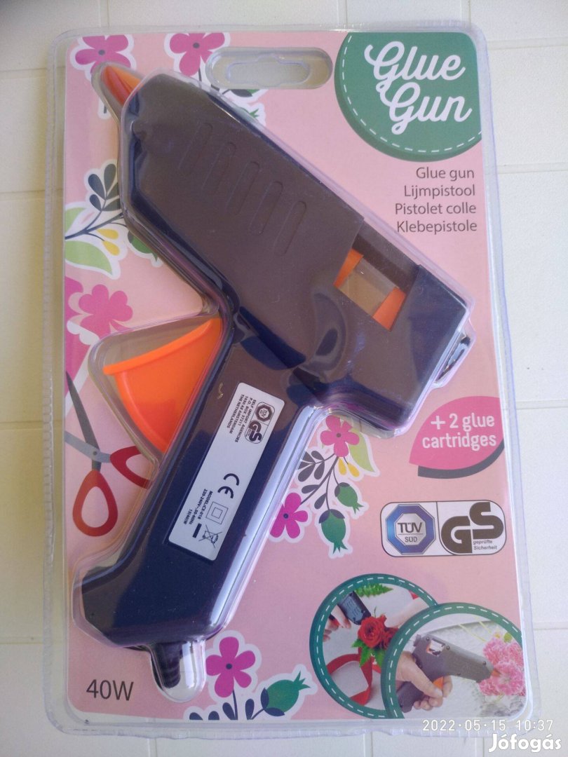 Ragasztó pisztoly 40 W ragasztópisztoly11 mm ragasztórúd