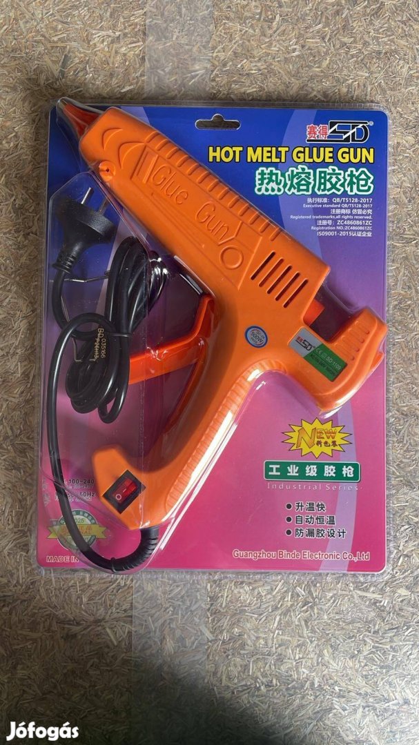 Ragasztópisztoly profi ipari nagyteljesítményű 10-szeres