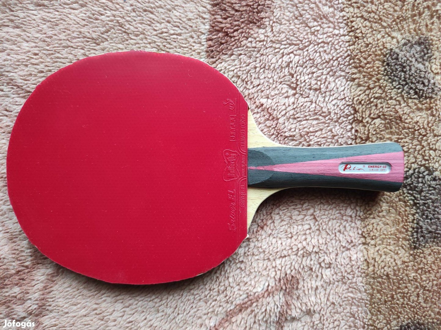 Ragasztott profi asztalitenisz ping-pong ütő