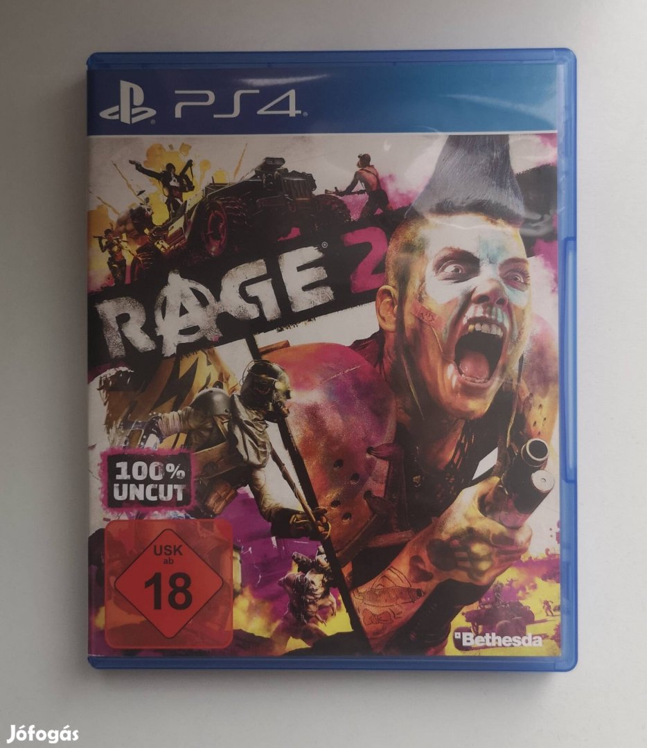 Rage 2 PS4 Playstation 4, csere