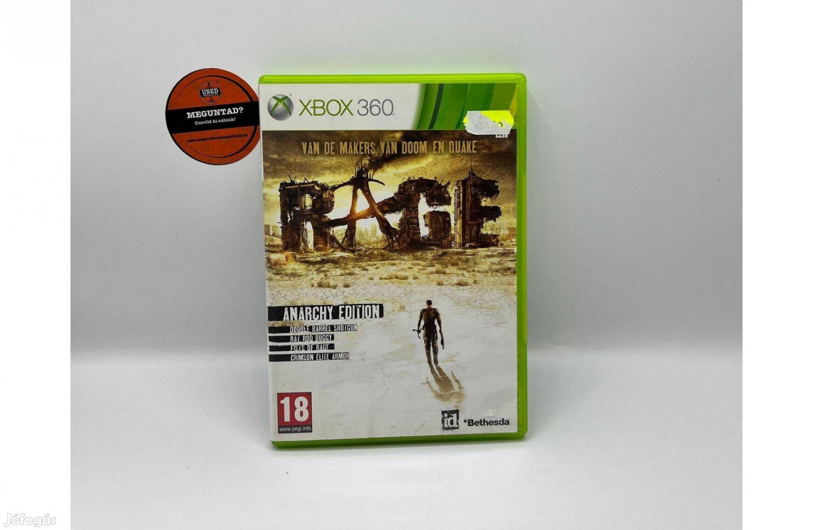 Rage Anarchy Edition - Xbox 360 játék, használt