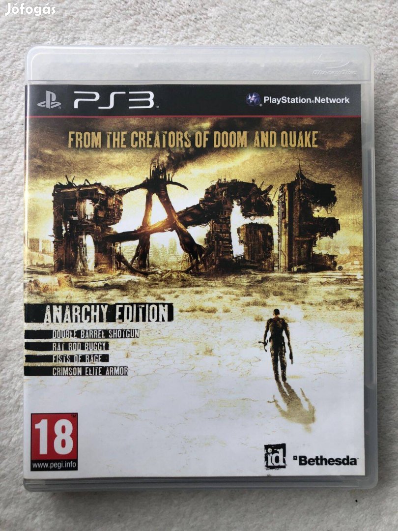 Rage Ps3 Playstation 3 játék