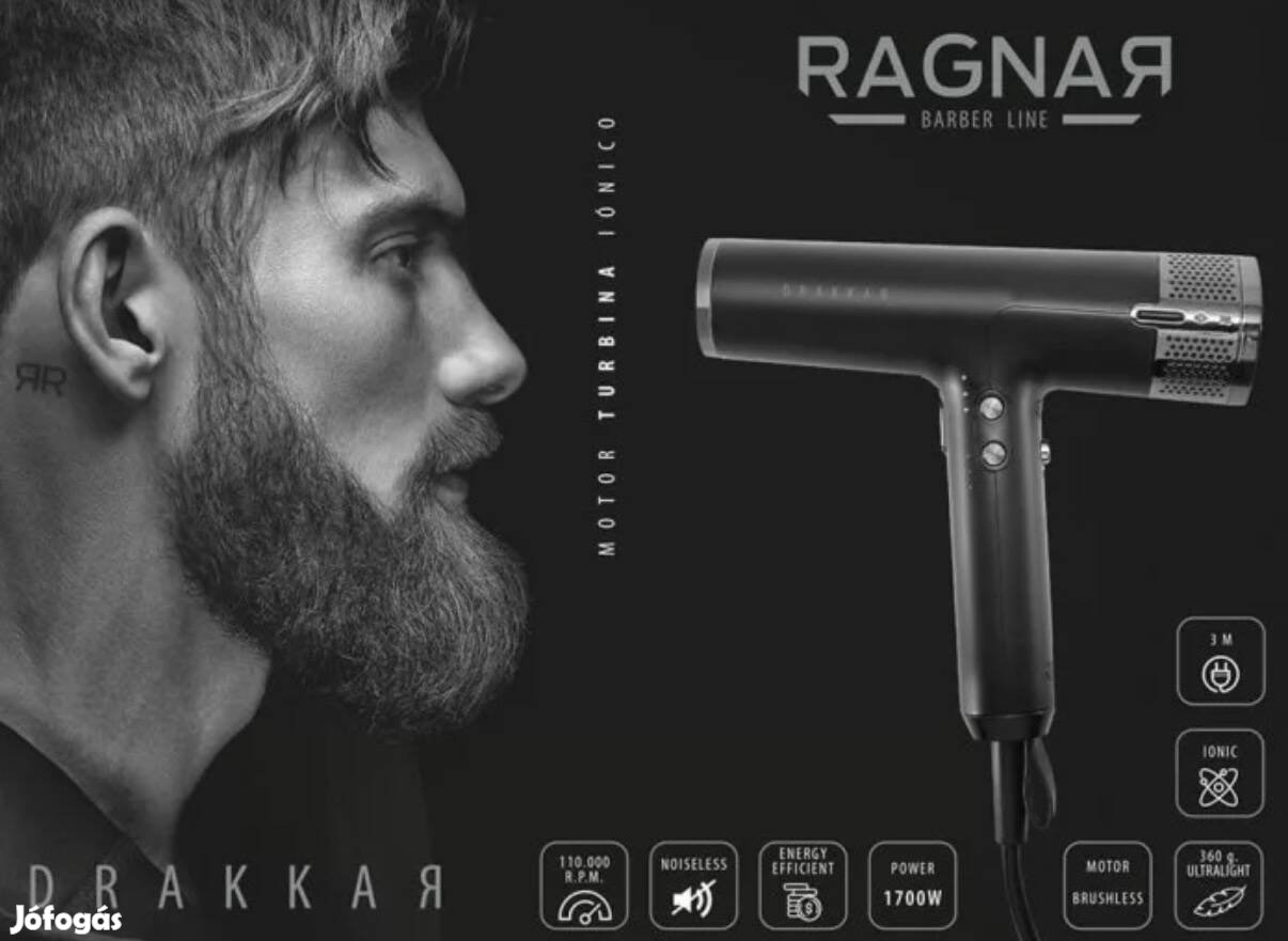 Ragnar - Drakkar - Professzionális Hajszárító,Ultrakönnyű