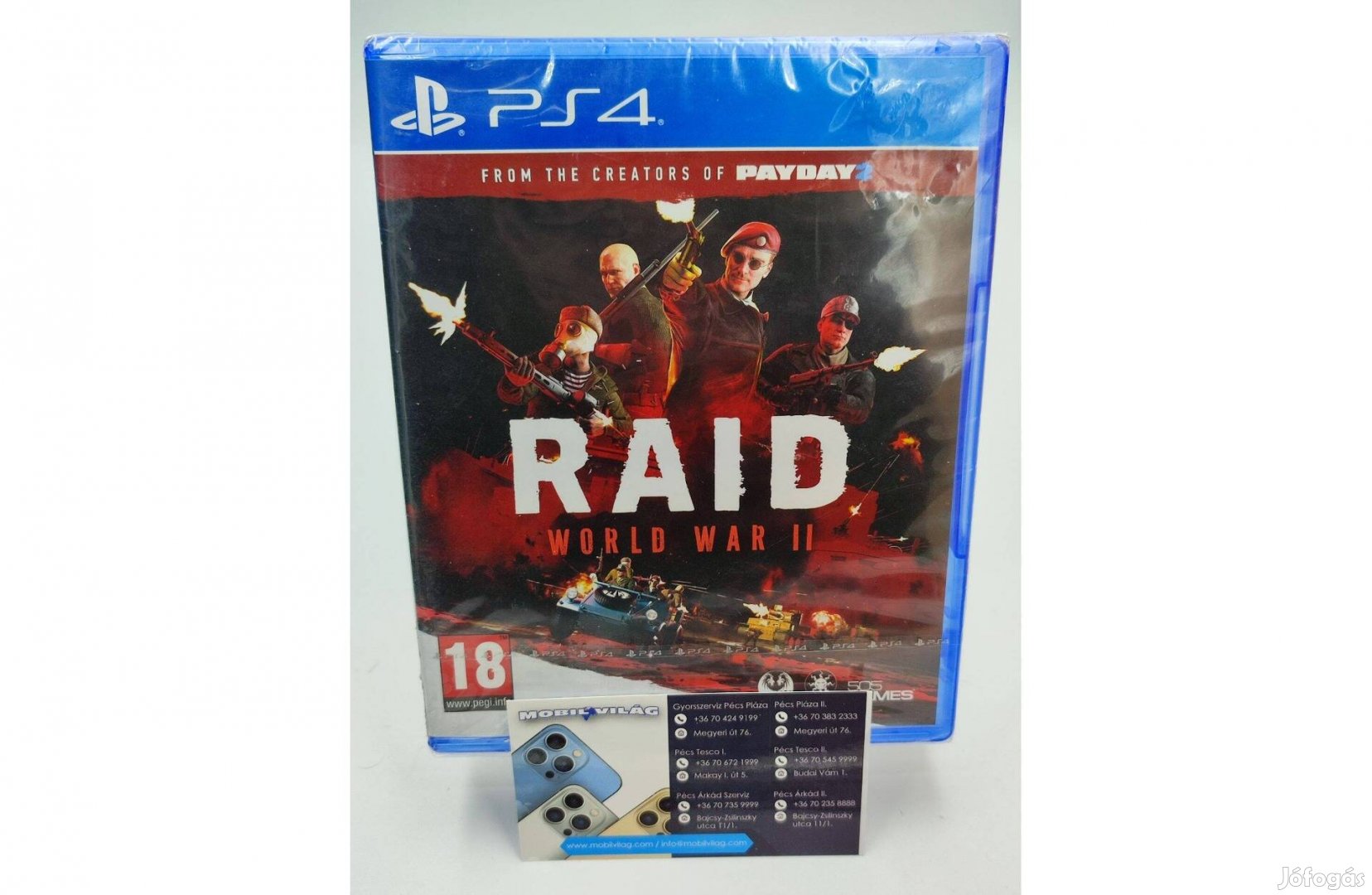 Raid Worldwar II PS4 Garanciával #konzl1051