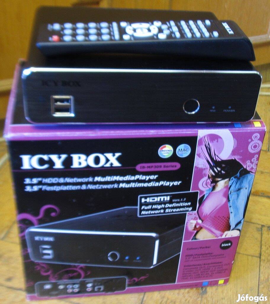 Raidsonic Icy box asztali médialejátszó