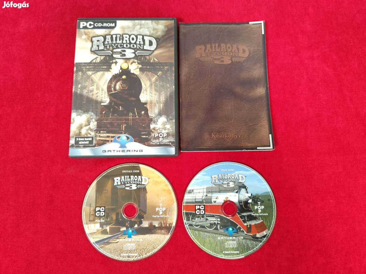 Railroad Tycoon 3 PC CD
