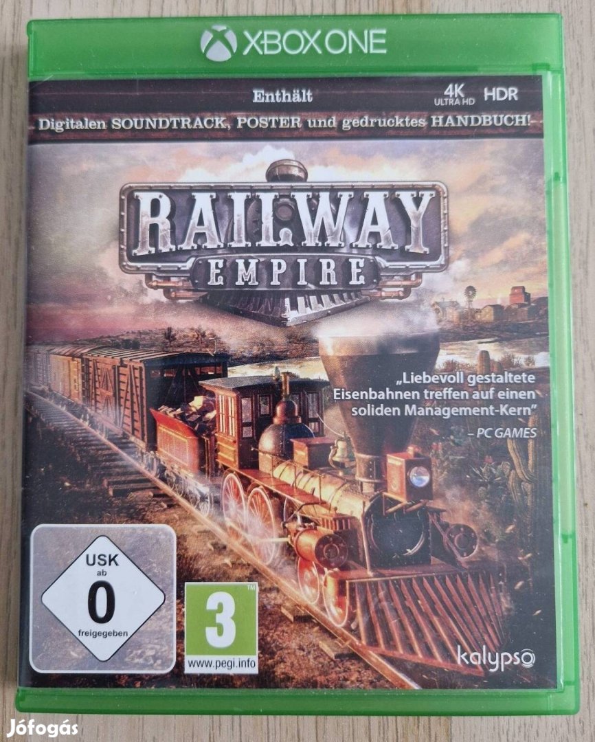 Railway Empire játék (Xbox One)