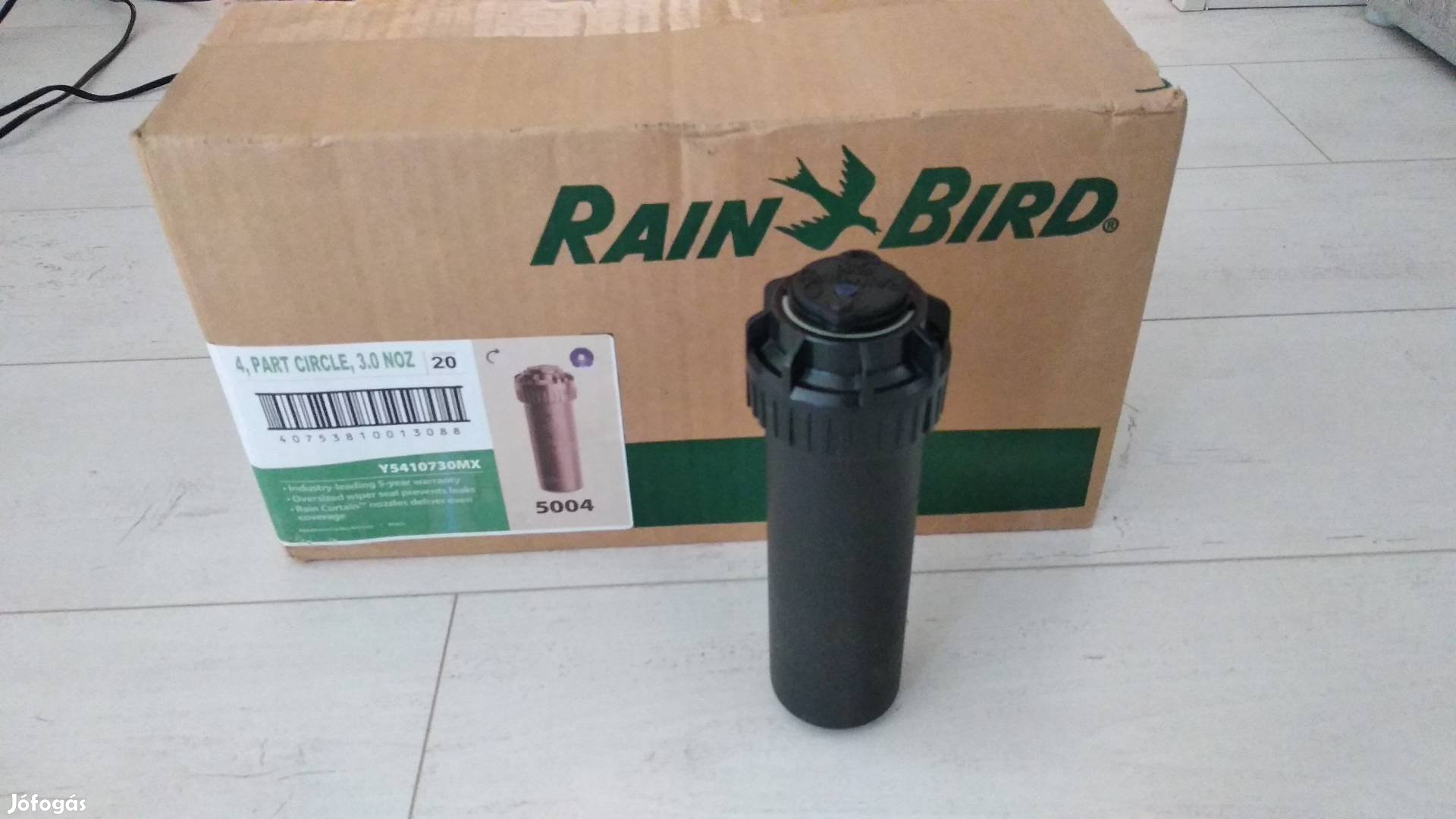 Rain Bird,öntöző,locsoló,szórófej,mágnesszelep,új,
