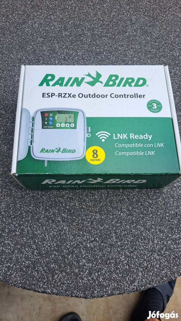 Rain bird esp-rzxe 8 zónás wifis Öntözésvezérlő