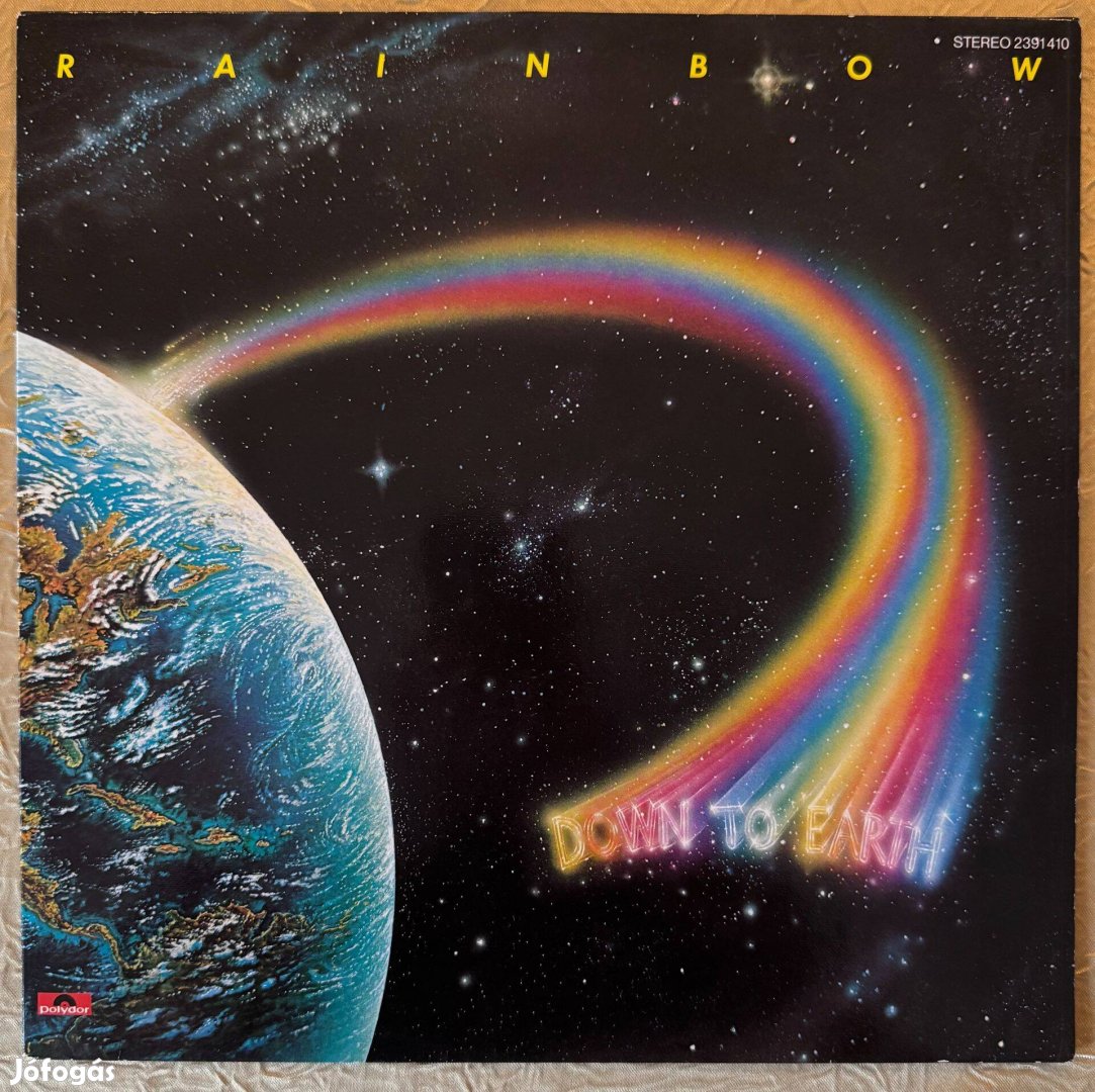 Rainbow Down To Earth német bakelit hanglemez LP