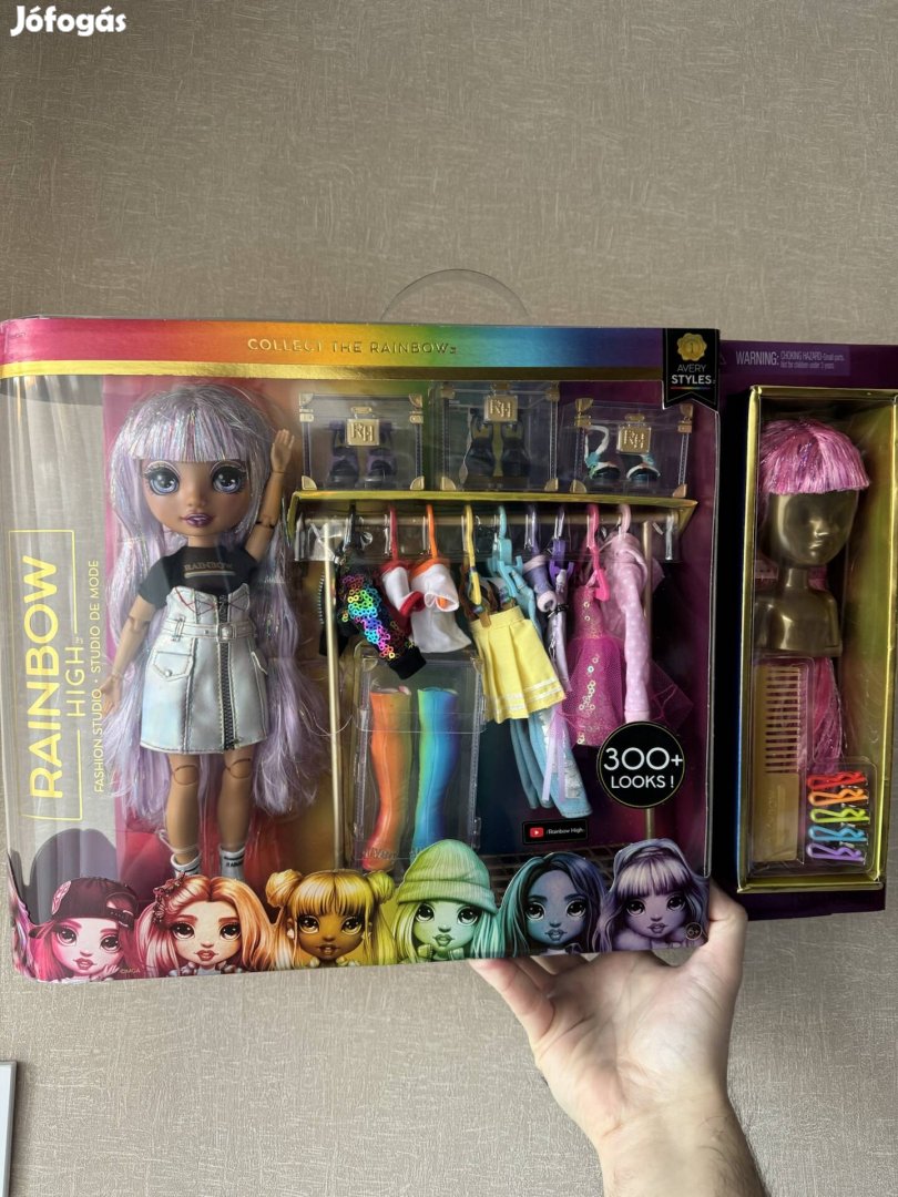 Rainbow High Avery Style Barbie baba eladó