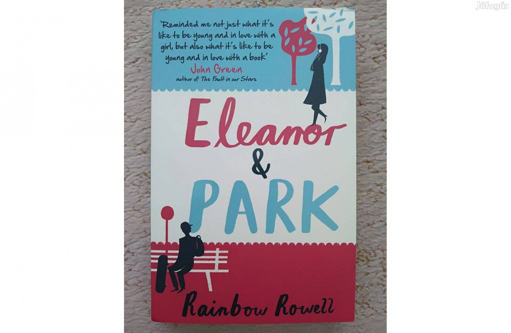 Rainbow Rowell: Eleanor and Park angol nyelvű YA young adult könyv