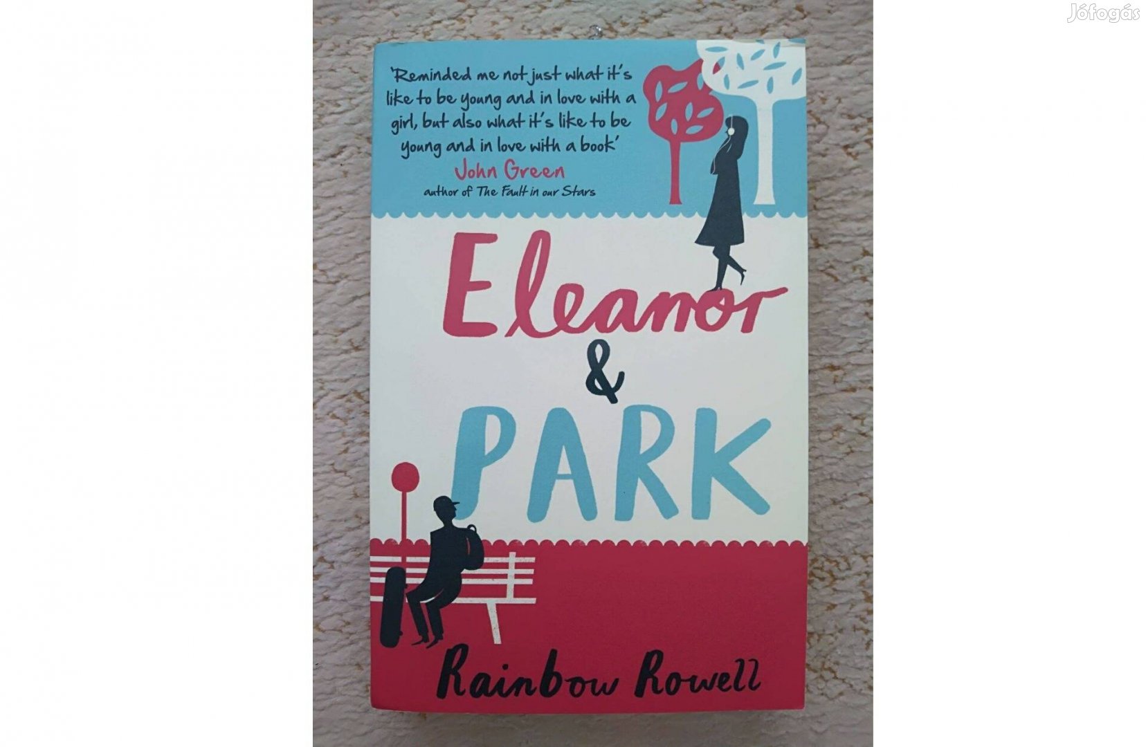 Rainbow Rowell: Eleanor and Park angol nyelvű könyv