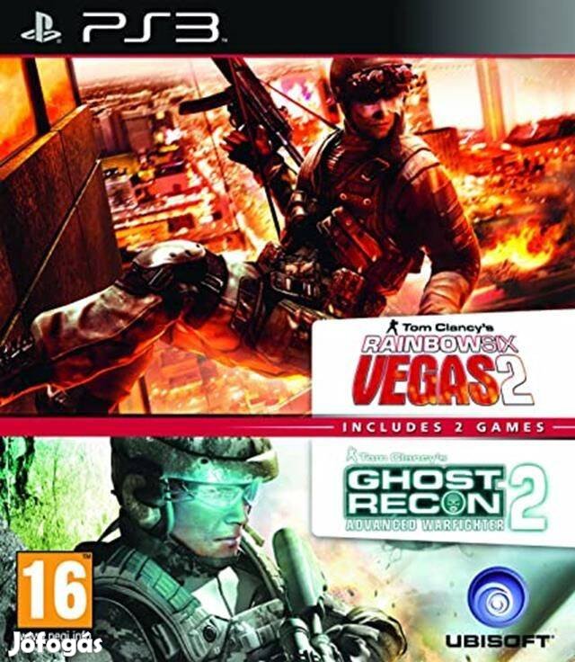 Rainbow Six Vegas 2-Ghost Recon WF2 PS3 játék