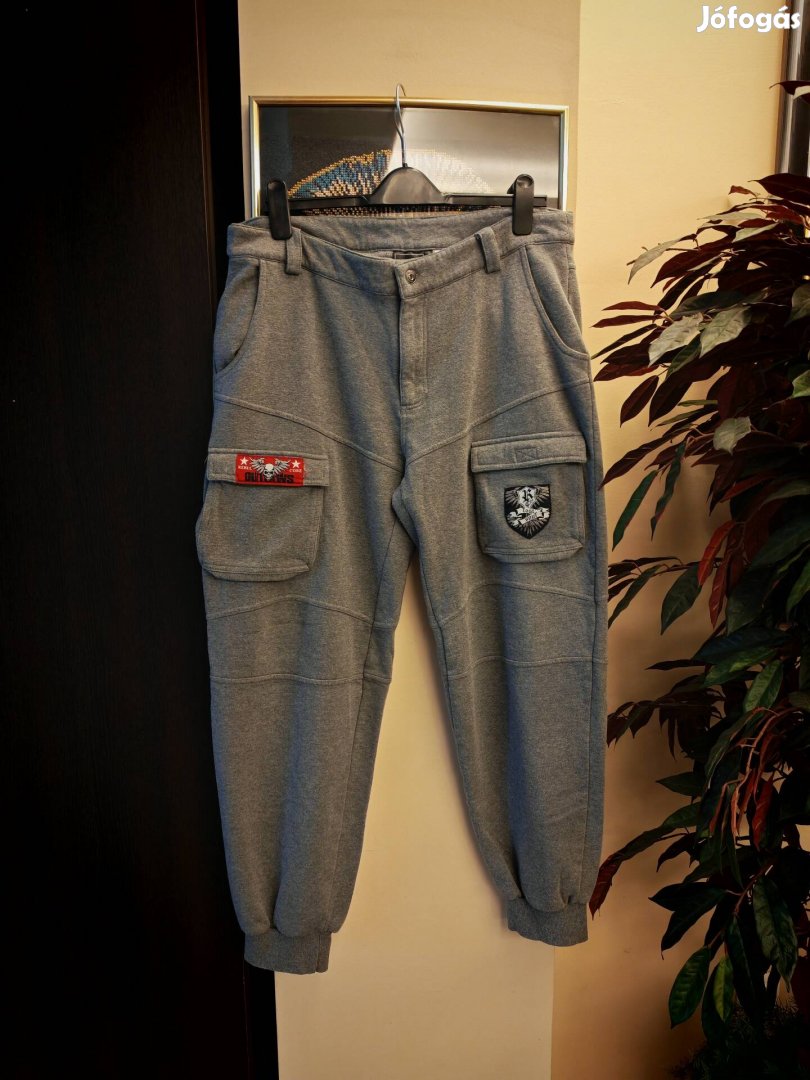 Rainbow férfi pamut szürke melegítő nadrág 52 