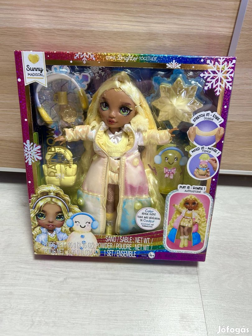 Rainbow high Winter wonderland Sunny baba