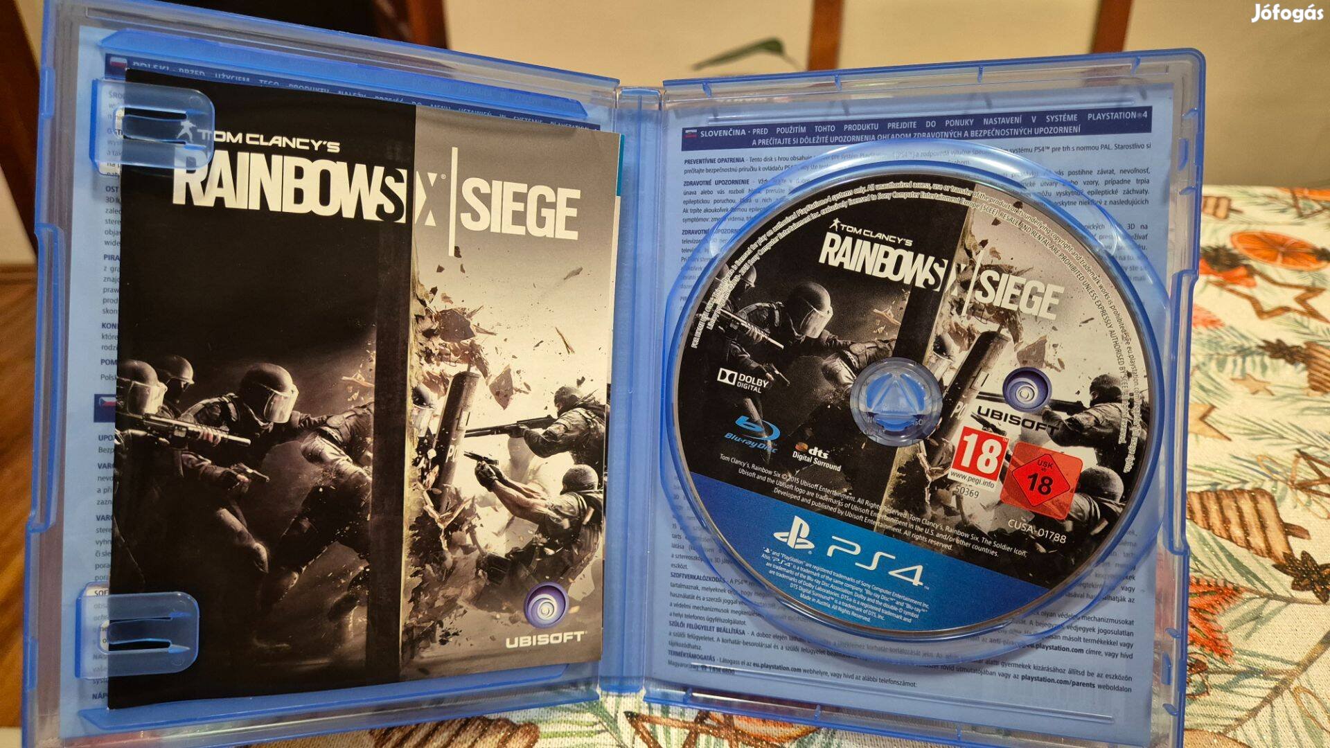 Rainbowsx Siege CD PS4-hez