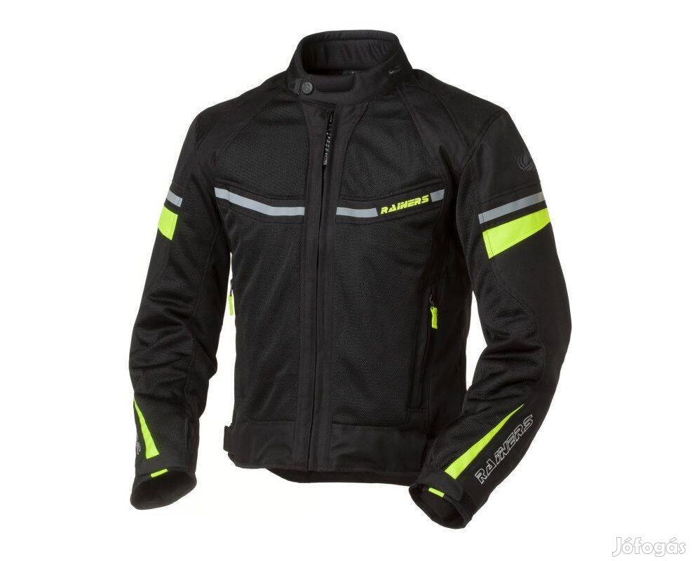 Rainers Jerez Black új motoros kabát 7XL 8XL